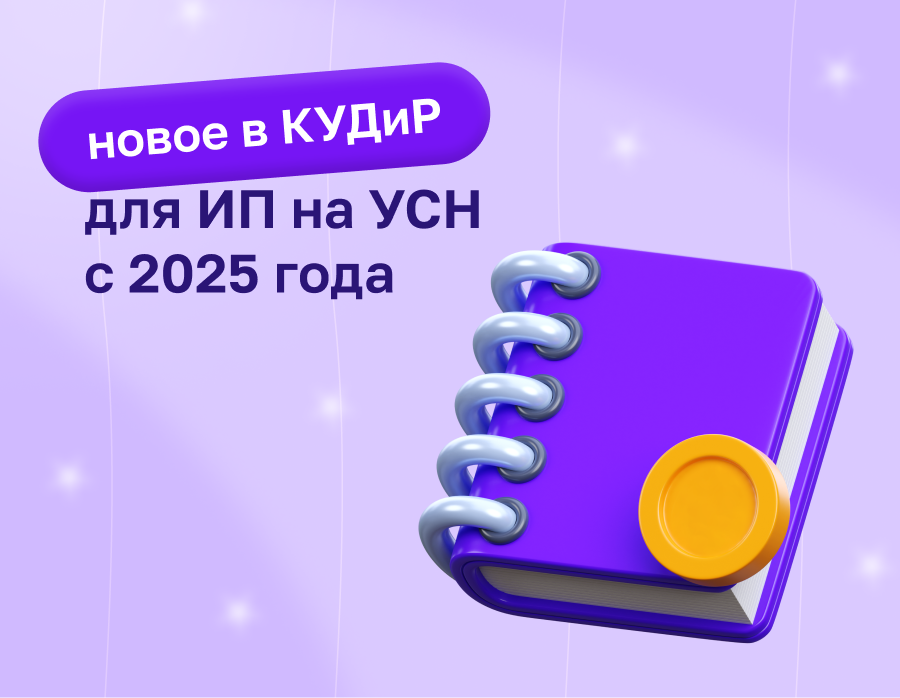 Новое в КУДиР для ИП на УСН с 2025 года | Статья Lad