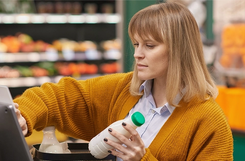 Розничный продуктовый магазин